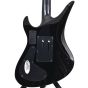 Schecter Synyster Custom-S Electric Guitar Gloss Black Silver Pin Stripes B-Stock 2068, SCHECTER1741
