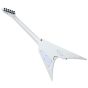 ESP LTD Arrow NT Arctic Metal Guitar in Snow White Satin, LARROWNTARMSWS