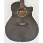 Schecter Deluxe Acoustic Guitar Satin See Thru Black B-Stock 4659, 3716