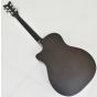 Schecter Deluxe Acoustic Guitar Satin See Thru Black B-Stock 4659, 3716
