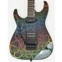 ESP LTD Mirage Deluxe 87 Left-Handed Guitar Rainbow Crackle B-Stock 0650, LMIRAGEDX87RBCRKLH