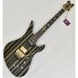 Schecter Synyster Custom-S Guitar Gloss Black Gold B-Stock 2146, 1742