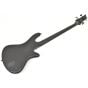 Schecter Stiletto Stealth-4 Left-Handed Electric Bass Satin Black B-Stock 1904, 2526