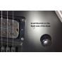 ESP E-II Eclipse Evertune Electric Guitar Black Satin 343203, EIIECETBLKS