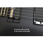 Schecter Damien Platinum-6 FR S Electric Guitar Satin Black B-Stock 0825, 1189