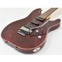 Schecter CET USA Custom Shop Electric Guitar Black Cherry, CETQMBCH