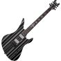 Schecter Synyster Custom HT Guitar Gloss Black Silver Pin Stripes, 1747