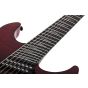 Schecter Reaper-7 Elite Multiscale Guitar Blood Burst, 2182