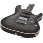 Schecter California Classic Electric Guitar Charcoal Burst, 7302