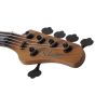 Schecter Model-T 5 String Exotic Bass Black Limba, 2833