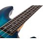 Schecter C-4 Plus Bass Ocean Blue Burst, 589