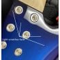 G&L USA Kiloton 5 String Build to Order Bass Blueburst, USA KILOTON-5