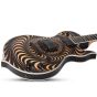 Wylde Audio Odin Grail Psychic Bullseye Raw Top Guitar, 4542