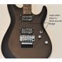 Schecter C-6 FR Deluxe Electric Guitar Satin Black B-Stock 4472, 434.B 0220