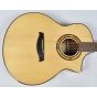 Ibanez AEW23ZW-NT AEW Series Acoustic Electric Guitar in Natural High Gloss Finish, AEW23ZWNT