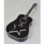 Schecter Robert Smith RS-1000 Busker Acoustic Guitar Gloss Black 8601, 283