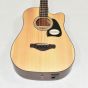 Ibanez AWB50CE Artwood Natural Low Gloss Acoustic Electric Guitar 2548, AWB50CENT