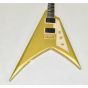 ESP LTD KH-V Kirk Hammett Signature Guitar Metallic Gold 0282, LKHVMGO