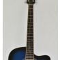Ibanez PF15ECEWC-TBS PF Series Acoustic Guitar in Transparent Blue Sunburst High Gloss Finish 0573, PF15ECEWCTBS.B 0573