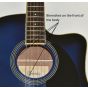 Ibanez PF15ECEWC-TBS PF Series Acoustic Guitar-Transparent Blue Sunburst High Gloss Finish 2156, PF15ECEWCTBS.B 0573