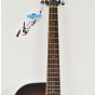 Ibanez PF28ECETRS PF Series Acoustic Guitar in Transparent Red Sunburst 0057