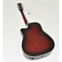 Ibanez PF28ECETRS PF Series Acoustic Guitar in Transparent Red Sunburst 0057