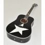 Schecter Robert Smith RS-1000 Busker Acoustic Guitar Gloss Black 8682, 283