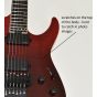 Schecter C-1 FR SLS Elite Electric Guitar Blood Burst B stock 1845a, 1371