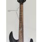 Schecter Damien-6 FR Guitar Satin Black B-Stock 1524, 2471