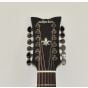 Schecter Orleans Studio-12 Acoustic Guitar Satin See-Thru Black B-Stock 3912, 3714