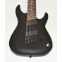 Schecter Damien-8 Multiscale Guitar Satin Black B-Stock 0724, 2477