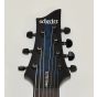 Schecter Omen Elite-7 Guitar See-Thru Blue Burst B-Stock 2493, 2458