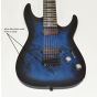 Schecter Omen Elite-7 Guitar See-Thru Blue Burst B-Stock 2493, 2458