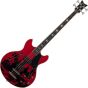 Schecter Simon Gallup Corsair Electric Bass Red, 2240