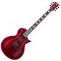 ESP LTD Deluxe EC-1000QM See Thru Black Cherry Guitar, LEC1000QMSTBC