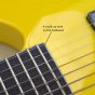 ESP LTD SC-608 Baritone Stephen Carpenter Guitar Yellow B-Stock 1789, LSC608BYELF1