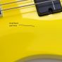 ESP LTD SC-608 Baritone Stephen Carpenter Guitar Yellow B-Stock 1781, LSC608BYELF1