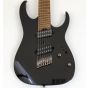 Ibanez RGMS7 BK Multi Scale 7 String Black Guitar B-Stock, RGMS7BK