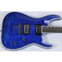 ESP LTD Deluxe MH-1000NT Electric Guitar in See Thru Blue B-Stock, MH-1000NT Blue