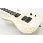 Schecter USA Sunset Extreme 6 White Gold Satin Crackle Guitar, 7351