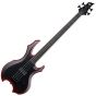 ESP LTD FL-4 Fred Leclercq Bass Black Red Burst Satin B-Stock, LFL4BLKREDBS