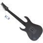 Ibanez RGRB720 Iron Label 7 String Guitar Black Flat B Stock, RGRB720BKF
