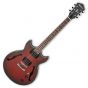 Ibanez Artcore AM53SRF Semi-Hollow Acoustic Electric Guitar in Sunburst Red Flat Finish, AM53SRF