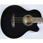 Ibanez AEB10E-BK Artwood Series Acoustic Electric Bass in Black High Gloss Finish, AEB10EBK.B