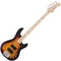 G&L Tribute M-2000 Bass Guitar in 3-Toneburst Finish, M-2000.MP.3TB-A