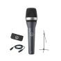 AKG D5 Stage Pack - XLR/XLR Cable and Full Size Microphone Stand With Boom, Stage Pack D5
