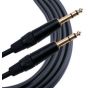 Mogami Gold TRS-TRS Cable 3 ft., GOLD TRS-TRS-03