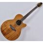 Takamine EF508KC Legacy Series KOA Top Acoustic Guitar in Natural Gloss Finish B-Stock, TAKEF508KC