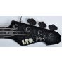 ESP LTD BB-1004QM Bunny Brunel Electric Bass in See Thru Black, BB-1004QM STBLKSB
