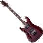 Schecter Omen Extreme-6 FR Left-Handed Electric Guitar in Black Cherry Finish, 2010